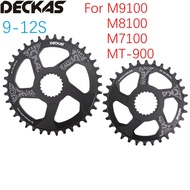 Deckas Direct Mount Chainring Round for Shimano 12 speed m9100 m8100 m7100 32 34 36 38T Chainwheel mt 900 8100 7100 xtr