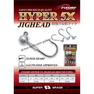 FIXORY HYPER 5X STRONG JIG HEAD FOR SOFT PLASTIC SP PHANTOM MINNOW ZMAN PROZ