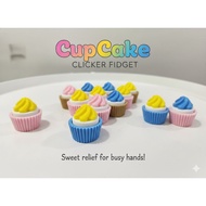 Clicker Fidget Keychain - CupCake