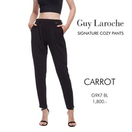 Guy Laroche - Cozy Carrot Pants กางเกงผู้หญิง ขายาว ทรงสลิม สีดำ G9X7BL