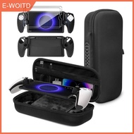 【E-WOITD】 3 In 1 Accessoris Set Compatible With Playstation Portal EVA Carrying Case For PS5 Portal