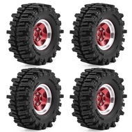 1.3 Beadlock Wheels and Tires for RC Crawler Car 1/18 TRX4M FCX18,1/24 SCX24 FCX24,RC Truck Wheels a
