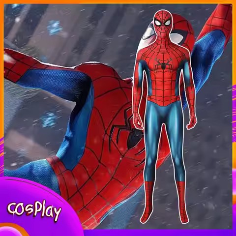 Spider Man 3 Classic Final Swing Suit Cosplay Costume Cos Peter Jumpsuit Halloween Party Carnival Co