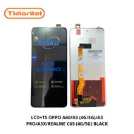LCD+TS OPPO A60/A3 5G/A3 PRO/A3X/A40/A80/RL C65/N65 5G/12X 5G/V60/V60S BLACK
