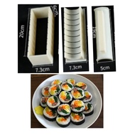 Khuôn Nhựa Hình TrònVuôngTim Làm Cơm Cuộn Sushi Kimbap