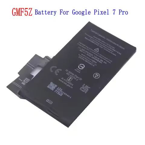 1x New 5000mAh / 19.25 Wh GMF5Z Pixel7 Pro Phone Replacement Battery GMF5Z For Google Pixel 7 Pro Ba