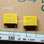 MKP power filter capacitor, X2 capacitor 0.47uF 474J 474 WEIDY Capacitor