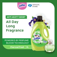 Softlan Anti Wrinkles Charcoal Cupboard Fresh Fabric Softener Green (3L)