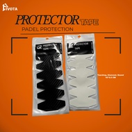 PADLE RACKET PROTECTOR TAPE - PADEL RACKET PROTECTOR - ANTI SCRATCH PADEL PROTECTOR PREMIUM