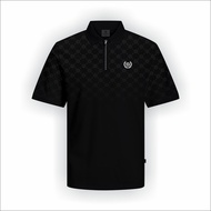 Polo Shirt DreamStory Domino Zipper Cotton Pique High Quality