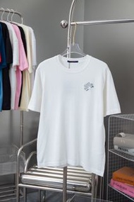 Lv Tee 別針短袖針織衫上衣男女同款
