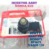 INJEKTOR ORI ASLI 100% HONDA K25 BEAT FI SPACY SCOOPY VARIO 110  BEAT INJECKTOR FUEL INJETOR