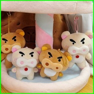PS1 Crayon Shin-chan Buriburizaemon Plushie Cute Brother Bear Sister Bear Plush Couple BFF Bag Charm