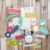 October Afternoon Daily Flash Eggnog Die Cut Shapes