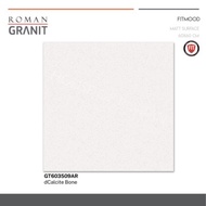 Granit Roman dCalcide Bone/Granit Lantai 60x60/Granit Roman Putih Doff