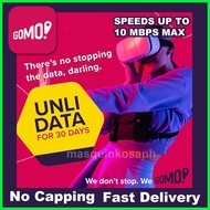 ∇ ◧ ◙ GOMO SIM 30 Days Unlimited Data