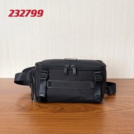 For Original のTUMIの Son Heung-min's Same Model 232799 Alpha Bravo Series Modern Men's Chest Bag Size 31×15×10cm