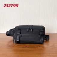 For Original のTUMIの Son Heung-mins Same Model 232799 Alpha Bravo Series Modern Mens Chest Bag Size 31×15×10cm