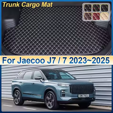 Car Trunk Mat For Jaecoo J7 7 2023 2024 2025 Lucano L7 Anti-dirty Cargo Boot Mats Storage Cushion Ca