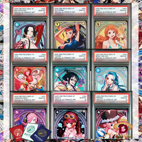 One Piece 2026 One Piece EB03-Heroines Edition Special Alternate Art SR Series Gem Mt10 Card Collect