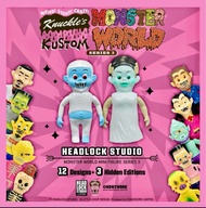 全新確認款12隻 Headlock 盲盒 HEADLOCK STUDIO X HOW2WORK MONSTER WORLD SERIES 3