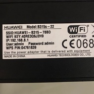 huawei b315s-22 unlock modified 4g
