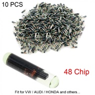 10pcs Blank ID48 Glass Chip Car Key Transponder Chip