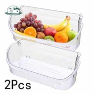 [In Stock] 2 Pieces Refrigerator Door Bin Shelf Refrigerator Organizer Fridge Drawers for Freezer