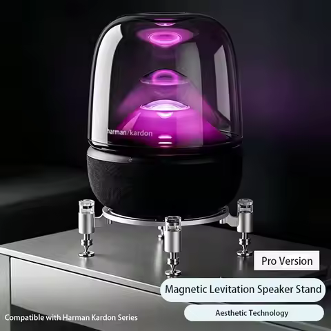 Magnetic Levitation Speaker Stand for Harman Kardon Aura Studio Soundsticks Hi-Fi Isolation Bass Vib