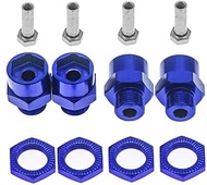 4Pcs Aluminum 12mm to 17mm Wheel Hex Hub Conversion Adapter for 1/10 RC Car Upgrade Parts