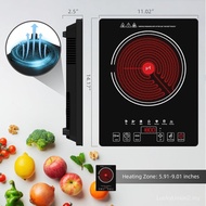 110V Electric Ceramic Stove Household Stir-Frying Electric Ceramic Stove Pot Multifunctional High-Po