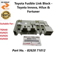 Toyota Fusible Link Block - Toyota Hilux, Innova & Fortuner ( 82620-71012 / 71010 )