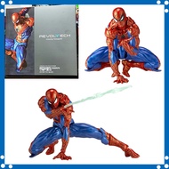 Spiderman Anime Figure Super Hero Ver.2.0 Revoltech Spider-Man Gwen Miles Morales Pete Parker Action Figures Model Toys