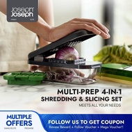 Joseph Joseph เครื่องขูด4-IN-1ที่หั่นและหั่นชุดอุปกรณ์สำหรับครัว20222
