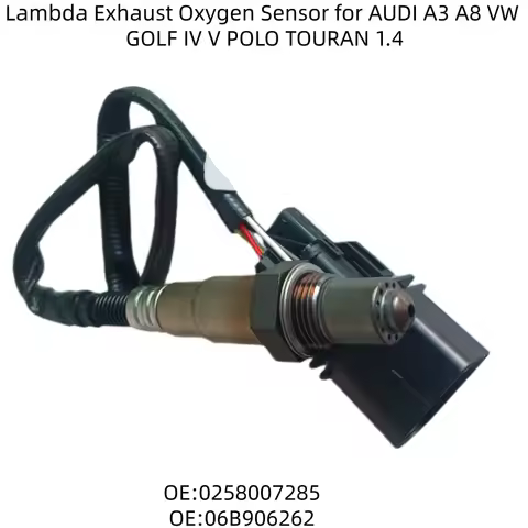 Lambda Exhaust Oxygen Sensor for AUDI A3 A8 VW GOLF IV V POLO TOURAN 1.4 0258007285 06B906262