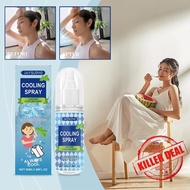 Cool Spray Summer Portable Outdoor Body Clothing Cooling Cool Spray Soothing Spray Non-sticky A1a7
