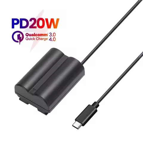 NP-W235 Dummy Battery Charger DC AC Coupler Adapter Power Cable For FujiFilm X-T4 XT4 XS20 XT5 X-H2 