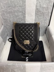 Chanel boy mini flap vanity case