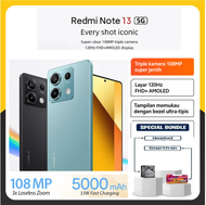 Xiaomi Redmi Note 13 5G & 4G - 8/256GB - 108MP - 120hz AMOLED Garansi - PROMO
