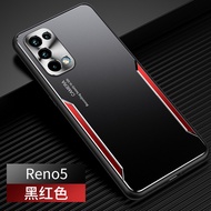 เคส OPPO Reno5 สำหรับ Oppo Reno 5G/4G อลูมิเนียมอัลลอยด้าน + TPU + PC เคสโทรศัพท์ กันกระแทก