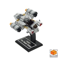 Display Stand for Lego Star Wars The Razor Crest Microfighter (75321)