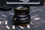 Leica Summicron Radioactive 50mm F2 Collapsible Repainted Black Paint 黃玻璃 輻射鏡 黑漆 縮頭 serial number 10