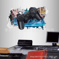 room decoration decoration bedroom Amazon Game Console 3D Broken Wall Game Room Decoration Cartoon A