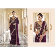 NEW LAUNCH GEORGETTE SILK SAREE