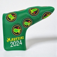 ปลอกคลุมพัตเตอร์ Scotty Green Crown Masters 2024 Cover Putter Headcover USA Red Flag Patch Edition