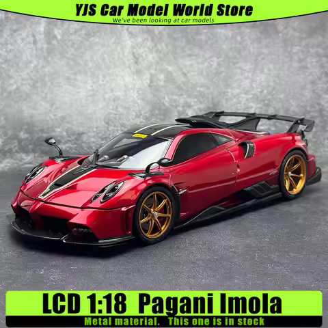LCD CLD Diecast Model 1/18 Scale Pagani Imola Metal Static Decoration Holiday Gift Collection