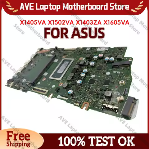 X1505VA Laptop Motherboard For ASUS VivoBook K3504VA K3604VA K3704VA X1505VA X1505V K3504ZA K3604ZA 