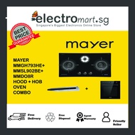 MAYER  MMGH793HE+ MMSL902BE+ MMDO8R HOOD + HOB OVEN  COMBO