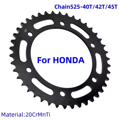 525-40/42/45T Moto Sprocket For HONDA CBR600RR CBR600 F FS RA RR CBR954RR CBR929RR CBR900RR CBR1000R