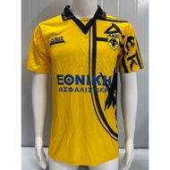 1993-94 AEK Athens Home Retro Short Sleeve High-Quality Football Jersey S-XXL